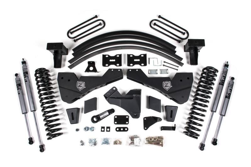 Zone Offroad — Zone Offroad 11-16 Ford F250/350 8in Lift Kit w/o Ovld - DSL