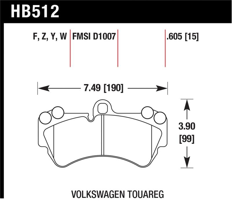 Hawk Performance — HPS Disc Brake Pad