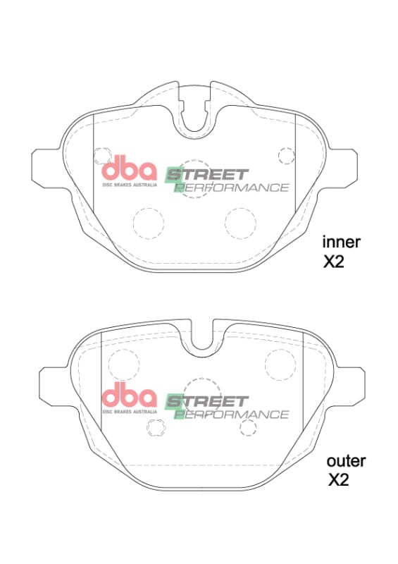 DBA — DBA 11-17 BMW 528i SP Performance Rear Brake Pads
Brake Pad