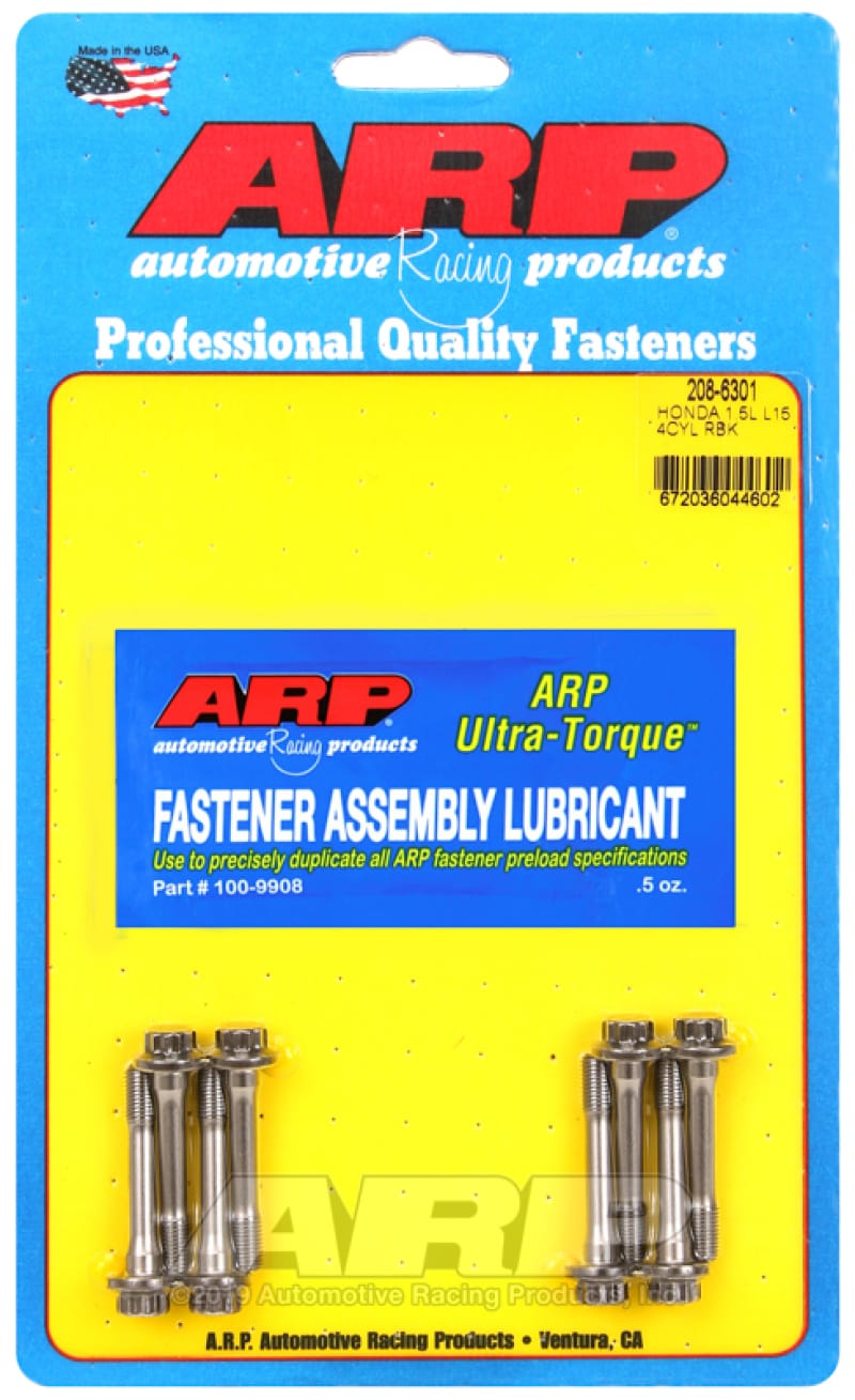 ARP — ARP Honda/Acura 1.5L L15 Rod Bolt Kit