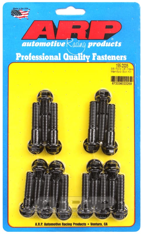 ARP — ARP BB Ford V8 Hex Intake Manifold Bolt Kit