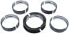 Clevite — Clevite Chevrolet 4 121 1987-89 Vin Code 1 Main Bearing Set