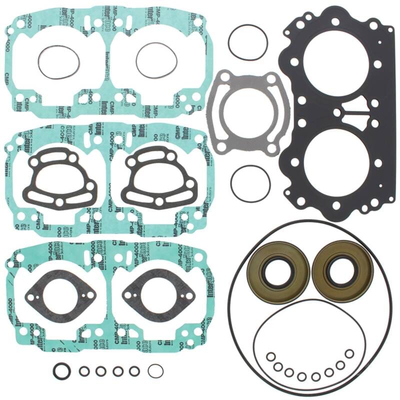 Vertex Pistons — Vertex Pistons 1998 GSX LTD 950cc/2000 GTX 950cc Complete Gasket Kit w/ Seals