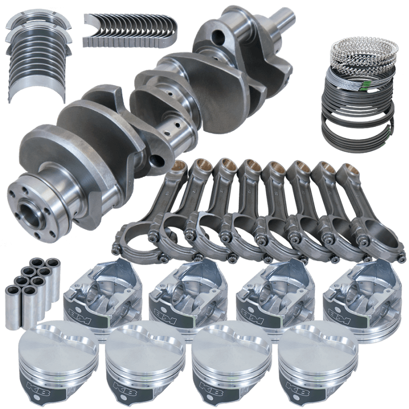 Eagle — Eagle Ford 351W 4.000in Crank 6.200in I-Beam Rods -6.5cc Flat Top 4.040in Pistons Rotating Assembly
Street & Strip Assy