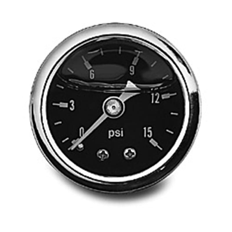 Russell — Russell Performance 15 psi fuel pressure gauge (Liquid-filled)