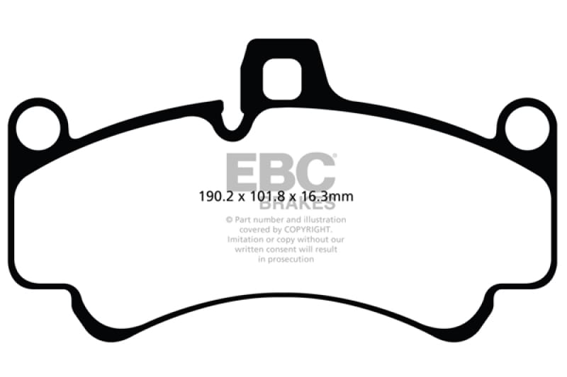 EBC — EBC Brakes Greenstuff 2000 Series Sport Pads