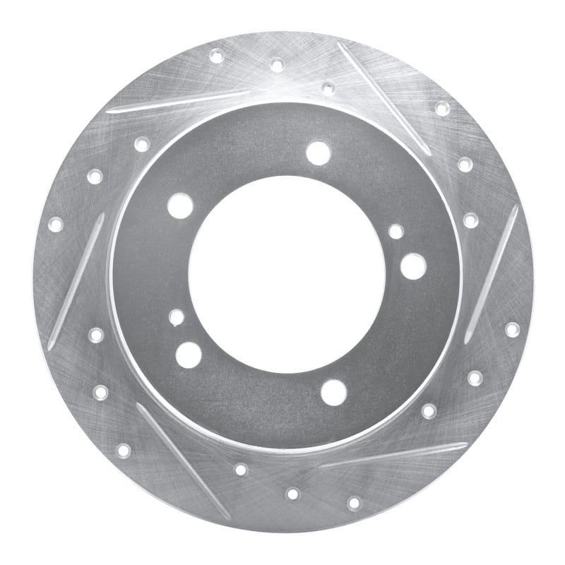 R1 Concepts — R1 83-98 Chevrolet Tracker Front Left Drilled & Slotted Silver Brake Rotor
R1 Brake Rotor Drill