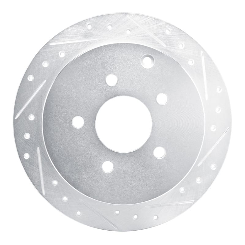 R1 Concepts — R1 01-07 Buick Rendezvous Rear Right Drilled & Slotted Silver Brake Rotor
R1 Brake Rotor Drill