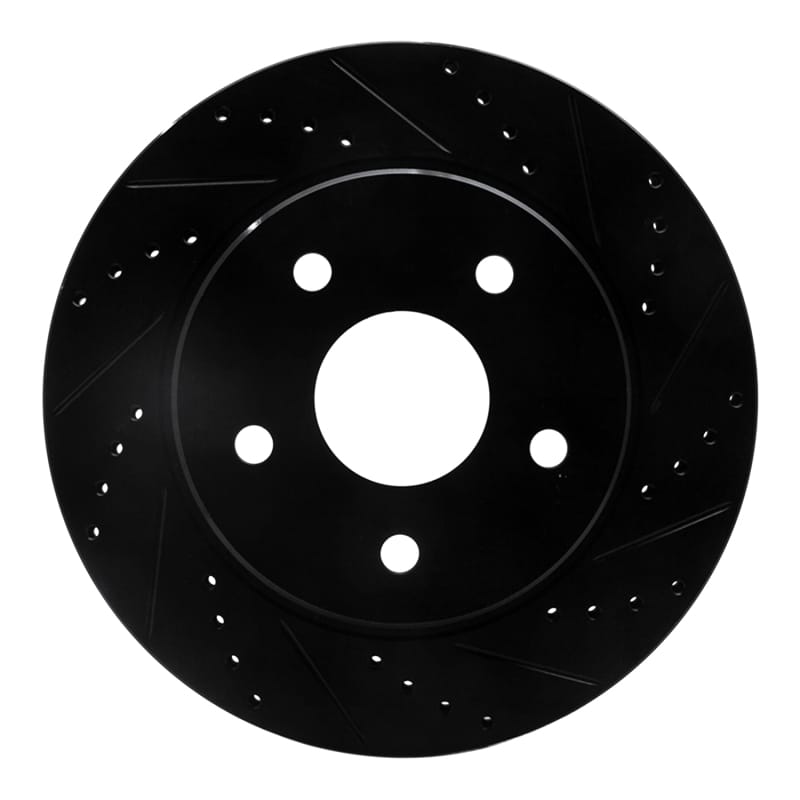 R1 Concepts — R1 02-24 Chrysler ASPEN Front Right Drilled & Slotted Black Brake Rotor
R1 Brake Rotor Drill