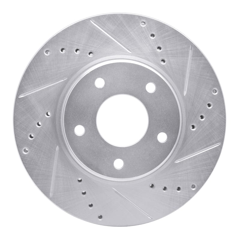 R1 Concepts — R1 02-17 Infiniti Q45 Front Right Drilled & Slotted Silver Brake Rotor
R1 Brake Rotor Drill