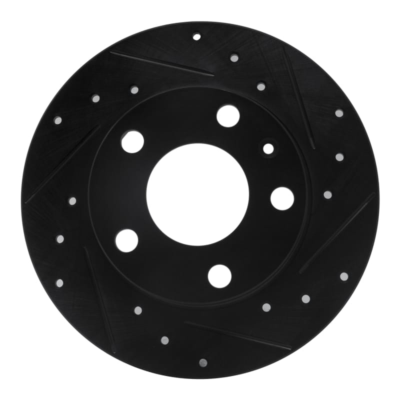 R1 Concepts — R1 02-06 Audi A4 Quattro Rear Right Drilled & Slotted Black Brake Rotor
R1 Brake Rotor Drill