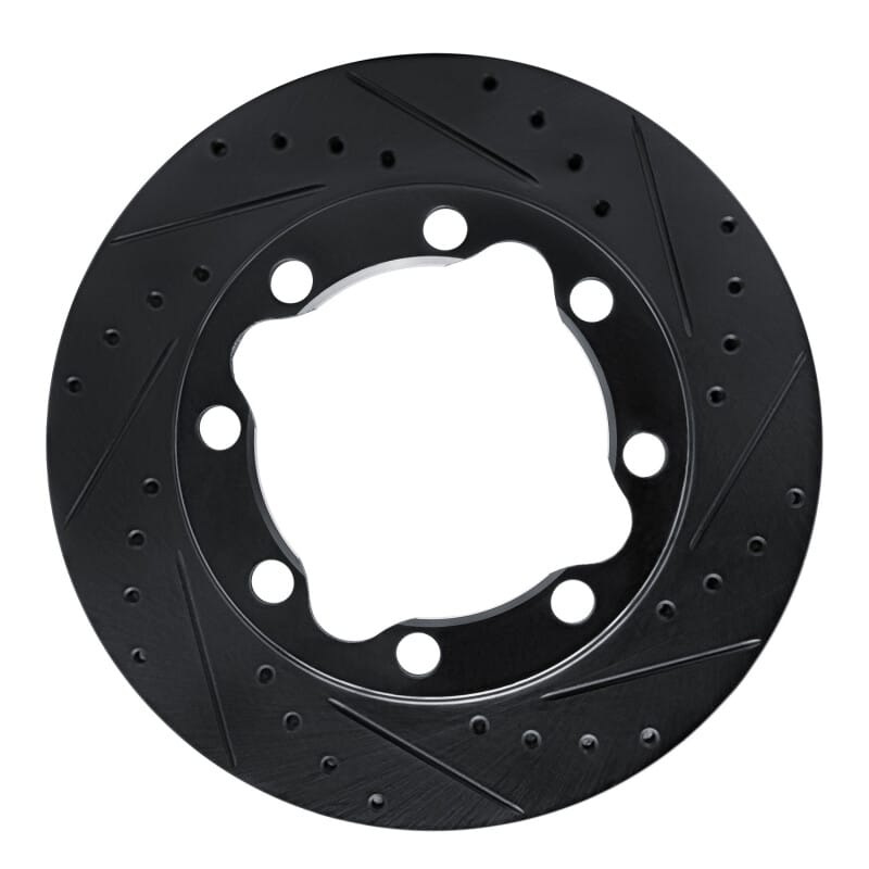R1 Concepts — R1 92-00 Chevrolet K3500 Front Right Drilled & Slotted Black Brake Rotor
R1 Brake Rotor Drill