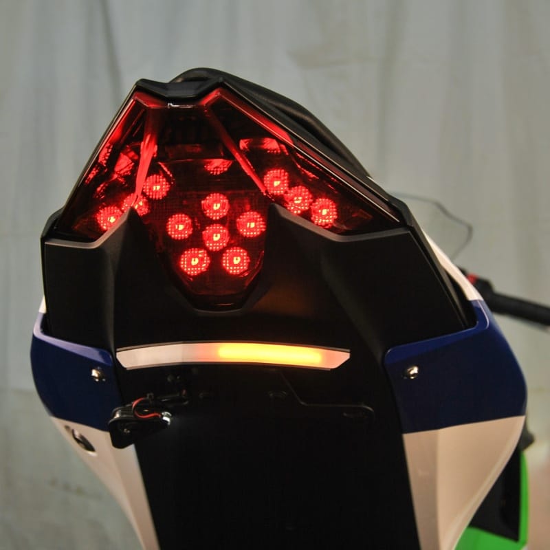 New Rage Cycles — New Rage Cycles 24+ Kawasaki 500 Ninja Base Fender Eliminator Tucked