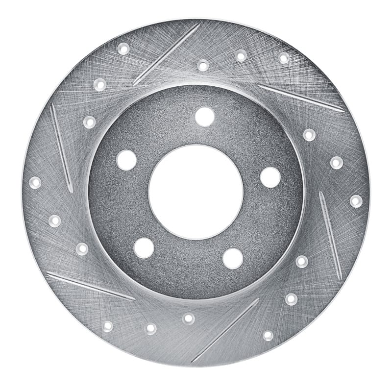R1 Concepts — R1 88-92 Dodge Monaco Rear Left Drilled & Slotted Silver Brake Rotor
R1 Brake Rotor Drill