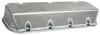Moroso — Moroso Chevrolet Big Block Valve Cover w/Billet Rail - Steel Inserts - Aluminum - Pair