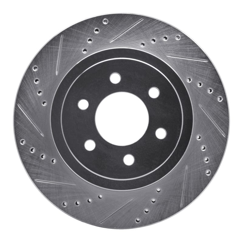 R1 Concepts — R1 03-04 Dodge DAKOTA RWD Front Left Drilled & Slotted Silver Brake Rotor
R1 Brake Rotor Drill