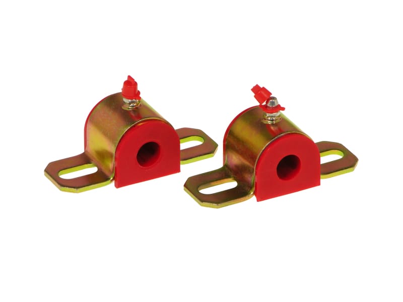 Prothane — Prothane Universal Greasable Sway Bar Bushings - 9/16in - Type A Bracket - Red
SWAY BAR BUSHINGS