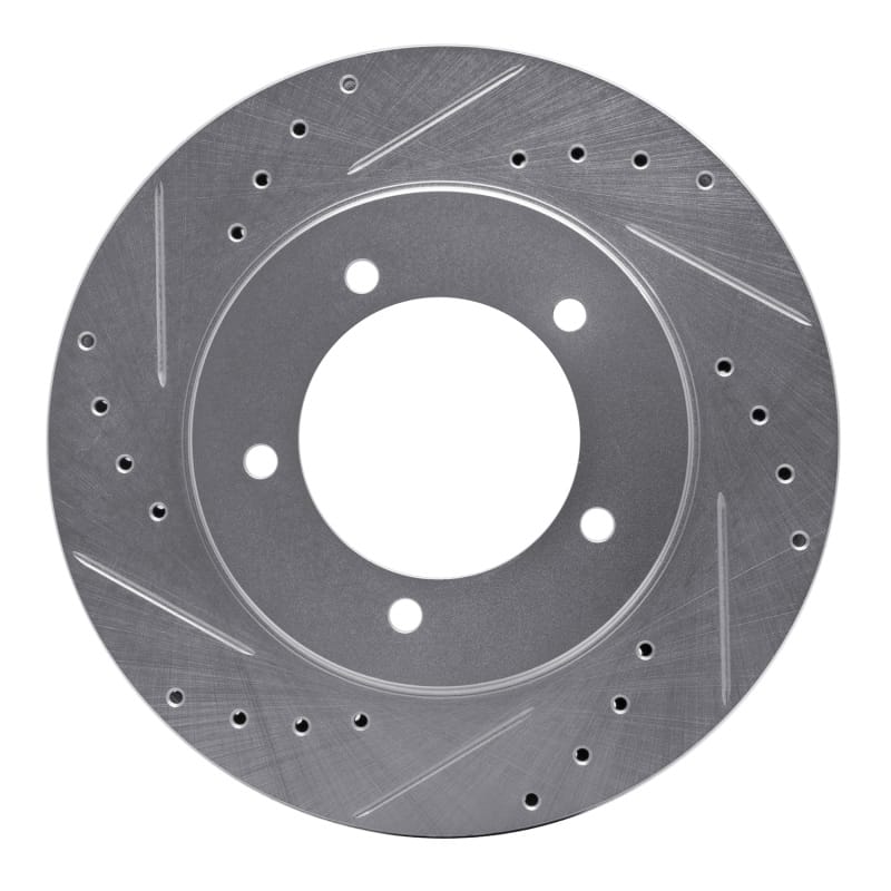 R1 Concepts — R1 99-08 Chevrolet Tracker Front Left Drilled & Slotted Silver Brake Rotor
R1 Brake Rotor Drill