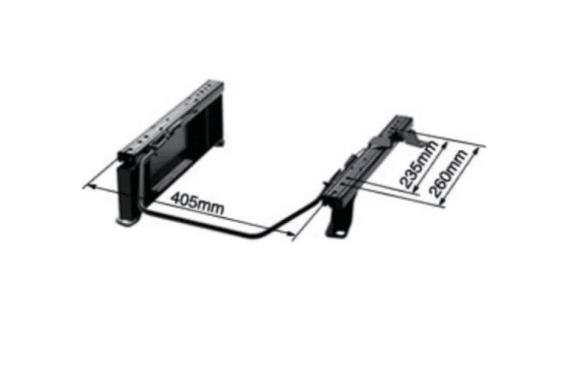 Cusco — Bride 2009+ Nissan GT-R (R35) RK-Type Right Seat Rail
