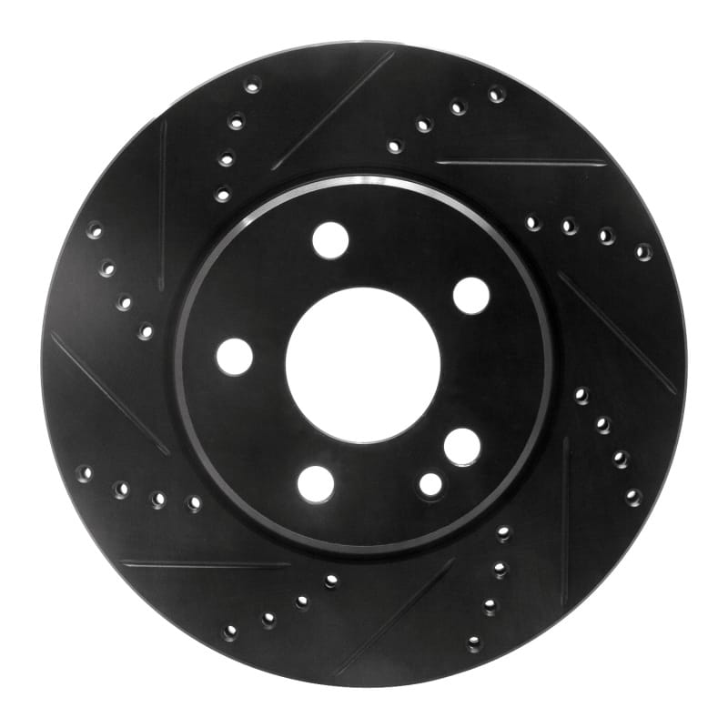 R1 Concepts — R1 06-11 Mercedes-Benz B200 Front Left Drilled & Slotted Black Brake Rotor
R1 Brake Rotor Drill