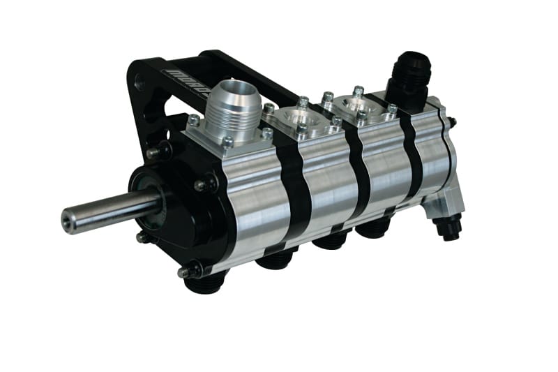 Moroso — Moroso T3 Series 4 Stage Dry Sump Oil Pump - Tri-Lobe - Dual Mount - 1.200 Pressure