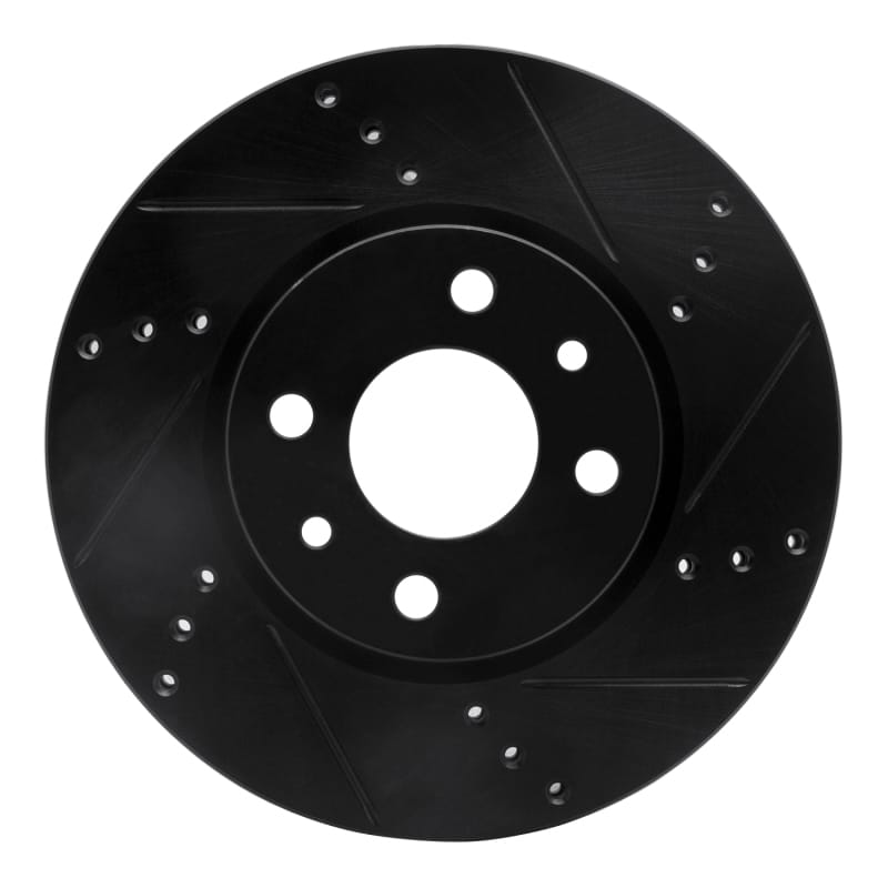 R1 Concepts — R1 09-19 Dodge Vision (Mexico) Front Right Drilled & Slotted Black Brake Rotor
R1 Brake Rotor Drill