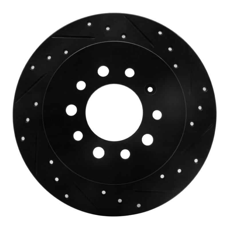 R1 Concepts — R1 07-08 Hyundai Tiburon Rear Right Drilled & Slotted Black Brake Rotor
R1 Brake Rotor Drill