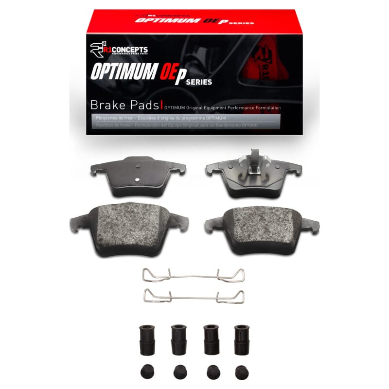 R1 Concepts — R1 03-14 Volvo XC90 Rear Optimum OE Pads & Hardware Kit
R1 Optimum Oe Pads a