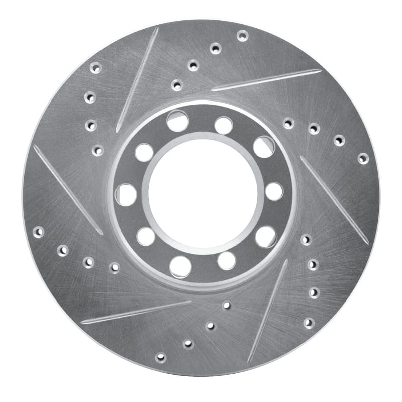 R1 Concepts — R1 72-80 Mercedes-Benz 450SE Front Left Drilled & Slotted Silver Brake Rotor
R1 Brake Rotor Drill