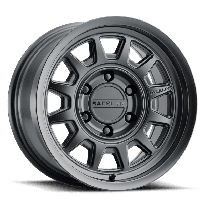 Raceline — Raceline 952B Aero 17x8.5in / 6x135 BP / 18mm Offset / 87.1mm Bore - Satin Black Wheel