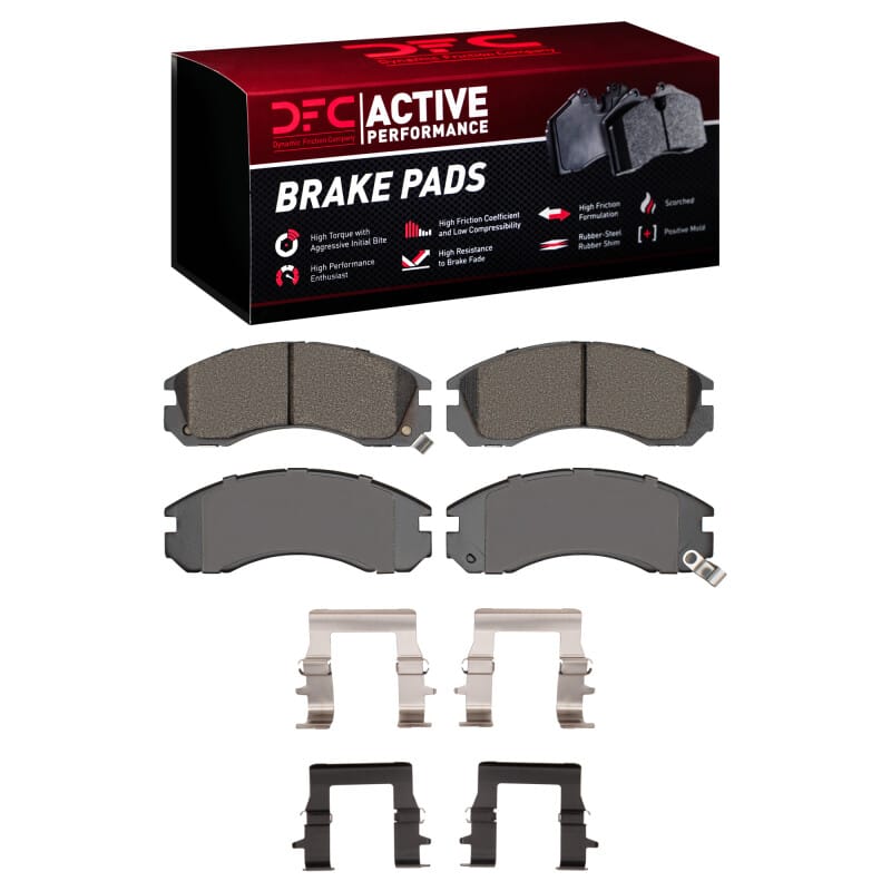 DFC — DFC 94-00 Mitsubishi Montero Front Active Performance Pads and Hardware Kit
DFC Brake Pad Set
