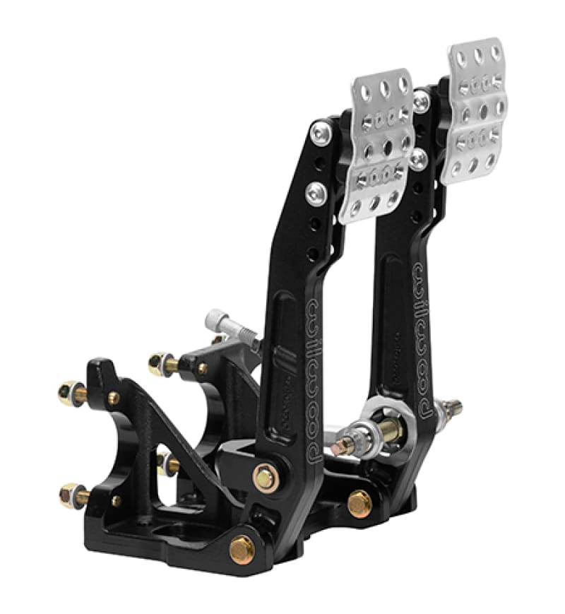 Wilwood — Wilwood Adjustable Tru-Bar Brake w/ Clutch - Floor Mount - 4.75-5.75:1