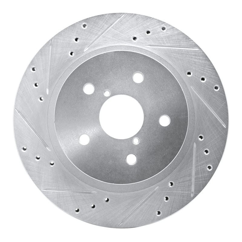 R1 Concepts — R1 2015-2025 Subaru Outback Rear Left Drilled & Slotted Silver Brake Rotor
R1 Brake Rotor Drill