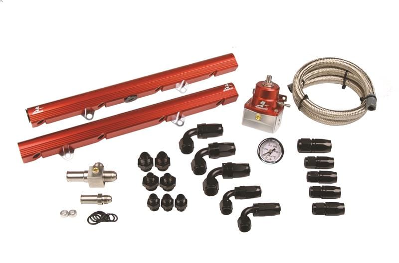 Aeromotive — Aeromotive 5.0 Liter Ford Street Billet Fuel Rail System (Ford 5.0 86-98) 5/8in I.D.
Fuel Rail/Log