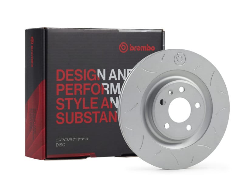 Brembo — Brembo 00-13 Mitsubishi Evo VIII/00-13 Evo IX Rear TY3 Sport Disc Rotor - 300X22