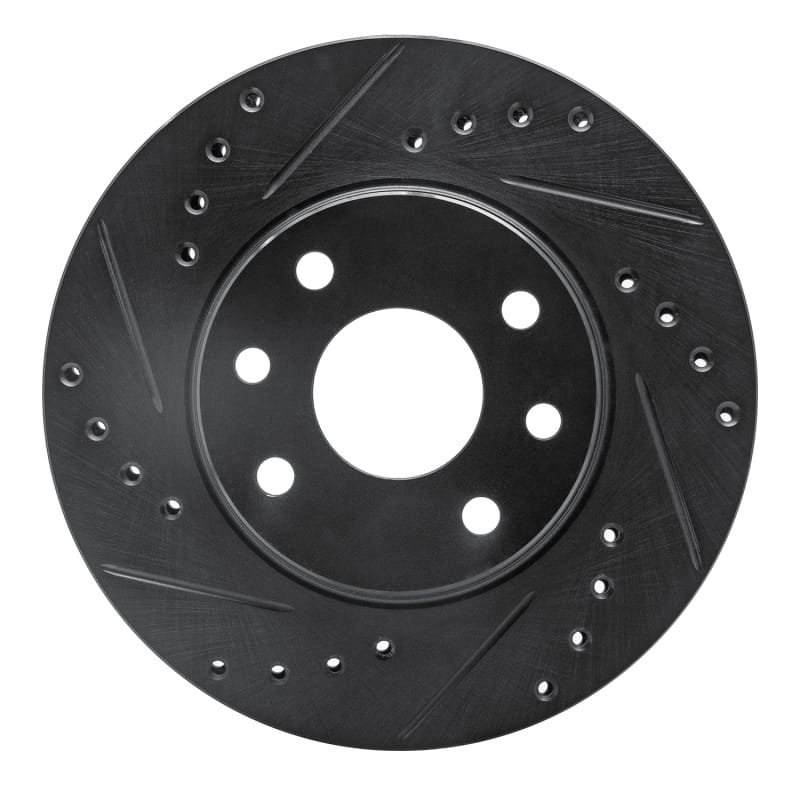 R1 Concepts — R1 90-93 Asuna SUNFIRE Front Left Drilled & Slotted Black Brake Rotor
R1 Brake Rotor Drill