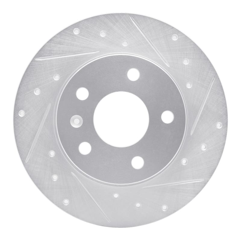 R1 Concepts — R1 02-08 Chevrolet Zafira (Mexico) Rear Right Drilled & Slotted Silver Brake Rotor
R1 Brake Rotor Drill