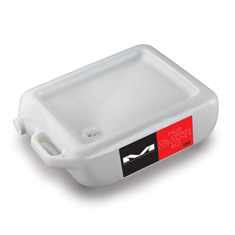 Matrix Concepts — Matrix Concepts M28 Oil Drain Container 6 Quart - White