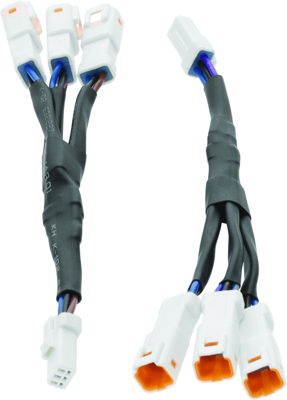 Kuryakyn — Kuryakyn 3-Pin Y-Connectors For Tracer Lights (Pair)