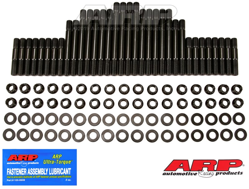 ARP — ARP SB Chevy w/Pontiac Brodix Raised Head, Head Stud Kit