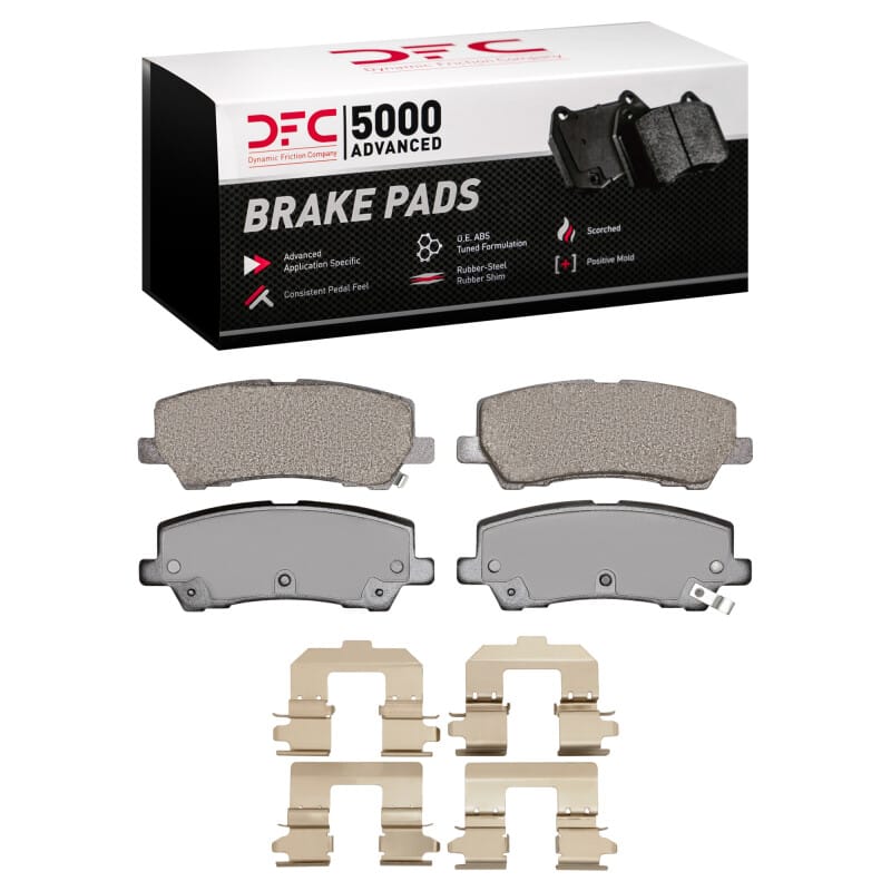 DFC — DFC 15-21 Ford Mustang Rear 5000 Advanced Ceramic Brake Pads and Hardware Kit
DFC Brake Pad Set