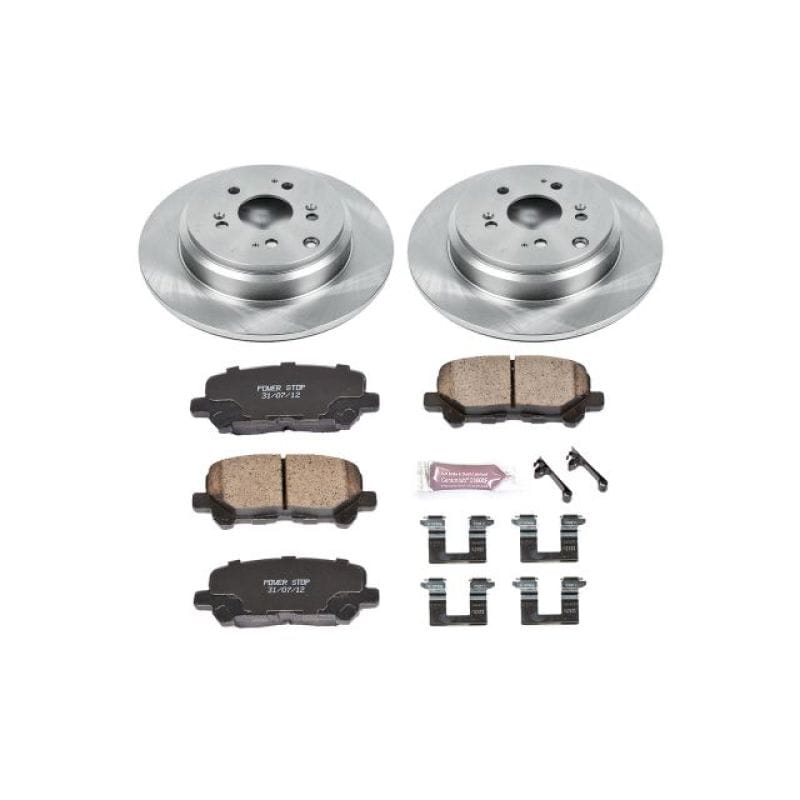 PowerStop — Power Stop 07-13 Acura MDX Rear Autospecialty Brake Kit