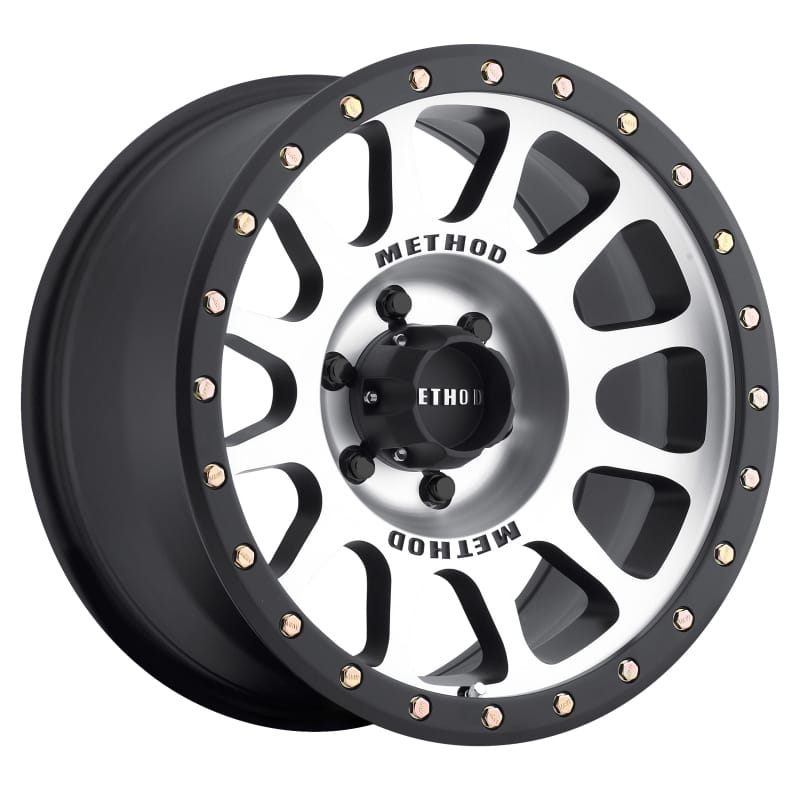 Method Wheels — Method MR305 NV 18x9 +18mm Offset 6x5.5 108mm CB Machined/Black Street Loc Wheel