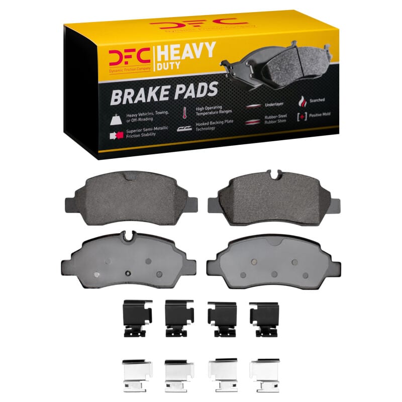 DFC — DFC 15-19 Ford Transit-350/SRW Rear Heavy Duty Pads and Hardware Kit
DFC Brake Pad Set