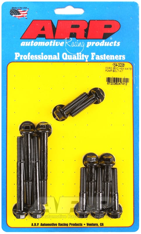 ARP — ARP Ford 351C Hex Water Pump Bolt Kit