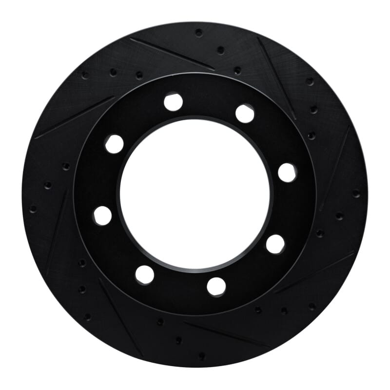 R1 Concepts — R1 80-93 Dodge W200 Front Right Drilled & Slotted Black Brake Rotor
R1 Brake Rotor Drill
