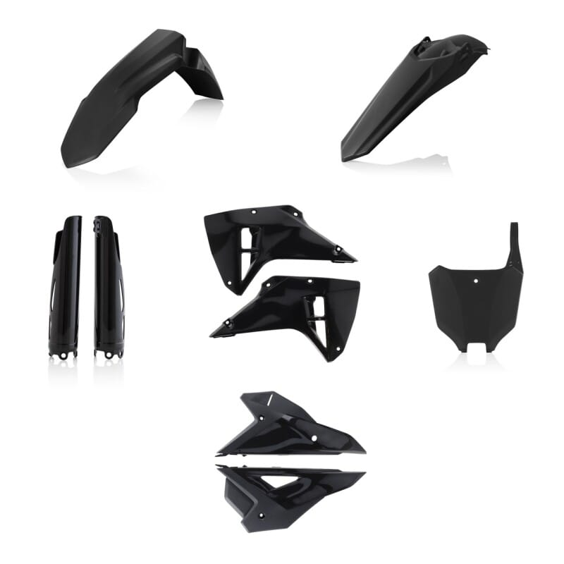 Acerbis — Acerbis 2025 Honda CRF250R/ CRF450R Full Plastic Kit - Black