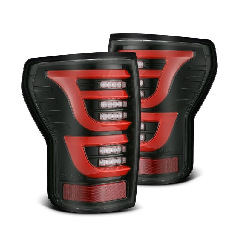 AlphaRex — AlphaRex 07-13 Toyota Tundra LUXX-Series LED Tail Lights Black-Red
Taillight Assembly