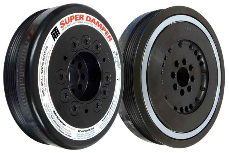 ATI — ATI Damper - 6.755In - Steel - 5 Grv - External Balance - Lamborghini Gallardo/Audi R8
