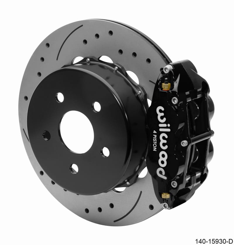 Wilwood — Wilwood Superlite 4R Rear Brake Kit 14.00 Black 2018-Up Jeep JL SRP w/Lines
BRAKE KIT